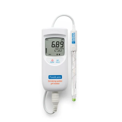 Mã: HI99192<br>Máy đo pH/nhiệt độ nước uống