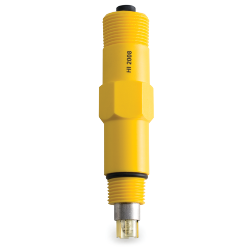 Mã: HI2008<br>Điện cực ORP cảm biến vàng, mối nối kép PTFE, áp suất 6 bar, đầu nối DIN, cáp 1.5 m