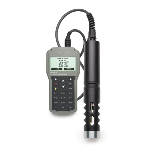 Mã: HI98196-<br>Máy đo pH/ORP/DO/Áp Suất cầm tay