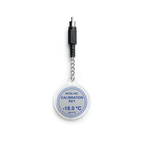 Mã: HI765-18C<br>Thẻ kiểm tra nhiệt độ chuẩn ở -18°C (±0.4°C) (Đầu dò HI765)